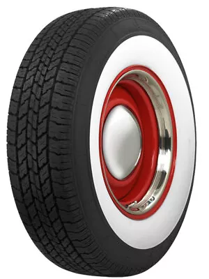 Coker 235 75R15 Whitewall Tyre Radial 3-1/8 Ww (CO23575R15WW) (TIRCO23575R15WW) • $1050.70