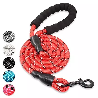 ZITTYX 2/4/6 FT Heavy Duty Dog Leash With Comfortable Handle And Reflective. • $7.99