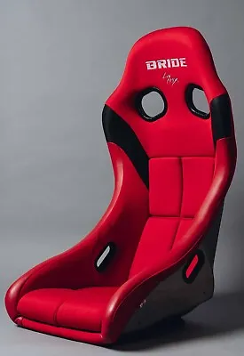 Bride ZIEG IV WIDE FIA Approved Racing Seat – Red – FRP – HC1BMF • $1749