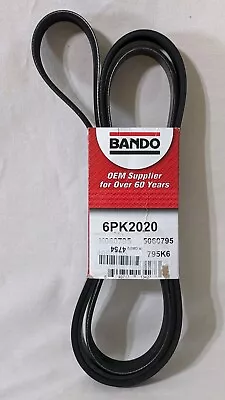 BANDO Serpentine Belt-Rib Ace Precision Engineered V-Ribbed Belt 6PK2020 • $17