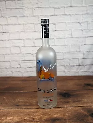 Grey Goose L'Oarnge Vodka Empty Display Glass France Promotional Bottle  22.5  • $65.99