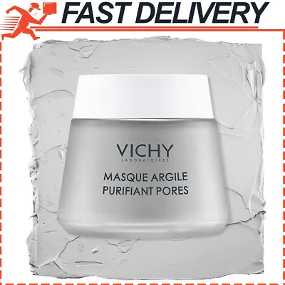 Vichy Pore Purifying Clay Face Mask W/ Aloe Vera Pore Minimizer For Face 2.54 Oz • $26.28