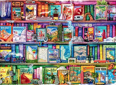 - Aimee Stewart - Travel Trinkets - 1000 Piece Jigsaw Puzzle • $39.99