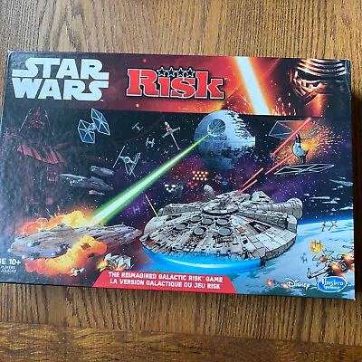 Risk: Star Wars Edition Game Reimagined Galactic Risk Game 2017 Complete Age 8+ • $14.99