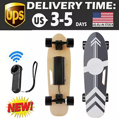 Electric Skateboard With Remote350W Longboard 12.4MPH Top Speed For Beginners • $119.99