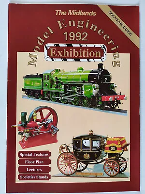 The Midlands Model Engineering Exhibition Souvenir Guide 1992 • $4.34