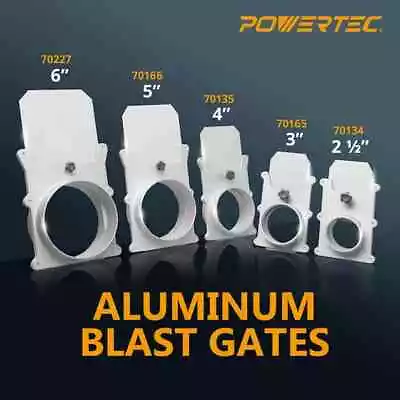 4  Blast Gate Dust Collector/ Vacuum Fittings For Dust Collection Systems 6-Pack • $81.57