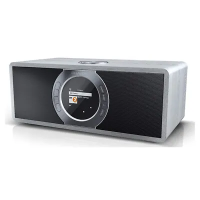 Sharp DR-I470 PRO 30W Internet DAB+ FM Stereo Radio With Wi-Fi Bluetooth - Grey • £95.99