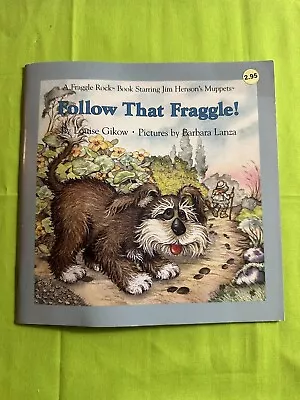 Vintage Fraggle Rock Book Starring Jim Henson's Muppets • $9.97