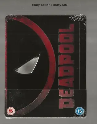 Deadpool - Uk Exclusive Blu Ray Steelbook - New & Sealed • £17.99