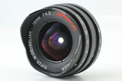 【 MINT 】 Voigtlander Super Wide Heliar 15mm F/4.5 Aspherical L39 Lens From JAPAN • $329.90