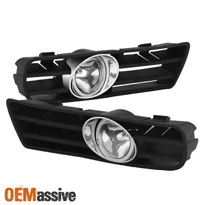 Fits 99-06 Vw Golf GTi Tdi Mk4 Mkiv Clear Fog Lights Lamp W/Switch+Bulb+Bracket • $44.99