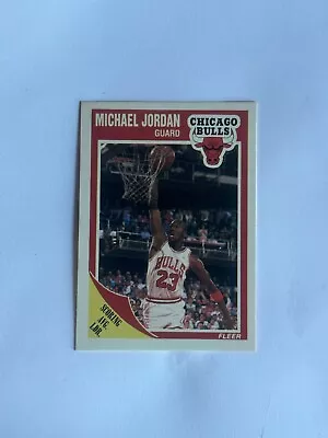 Michael Jordan 1989 Fleer #21 MNT • $10