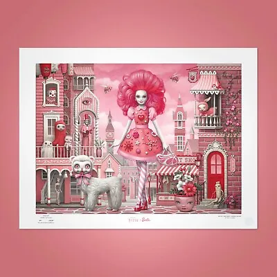 IN HAND 🏠 Mark Ryden X Barbie Signed Pink Pop Art Print • LIMITED EDITION 1000 • $871.17