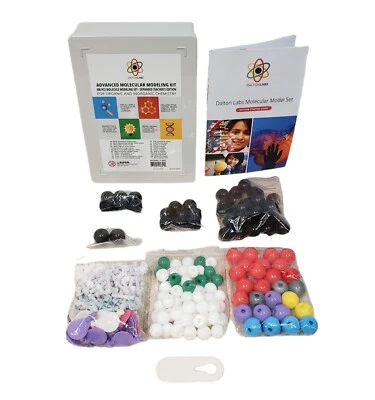 $26.98 • Buy Dalton Labs Advanced Molecular Modeling Kit 306 Pcs Expanded Teachers Ed 1-1003