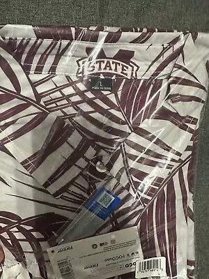 Mississippi State Hawaiian Shirt (Size L)  Bulldogs College NCAA New • $19.99