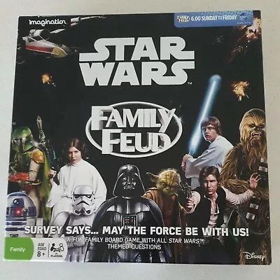 Star Wars Family Feud Board Game Fun Hilarious Galactic Party Games Hardly Used • $34.95