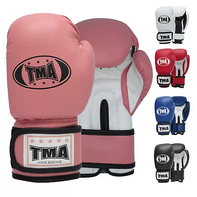 TMA Kids Boxing Gloves Best For Kickboxing Martial Arts MMA Muay Thai • $18.95