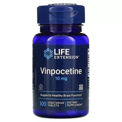 Life Extension - Vinpocetine 10 Mg 100 Tablets • $14.83