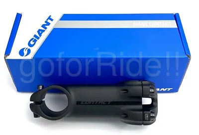 Giantt Contact Bike Stem ±8 Deg1-1/8 31.8x 40/50/60/70/80/90/100/110mm Black • $36.95