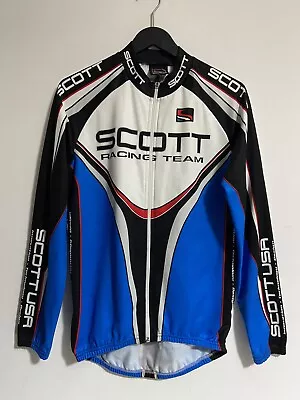 £19.99 • Buy Mens Scott Usa Racing Team Cycling Jersey Long Sleeve Jersey Large