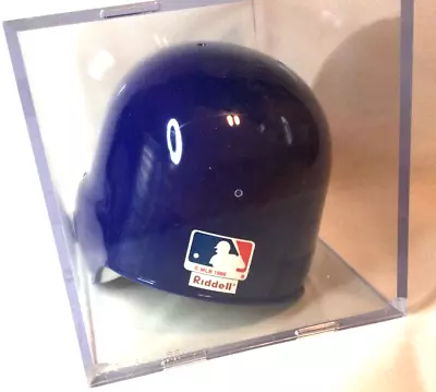 Vintage 1996 Riddell MLB Los Angeles Dodgers Mini Helmet With Display Case • $19.95