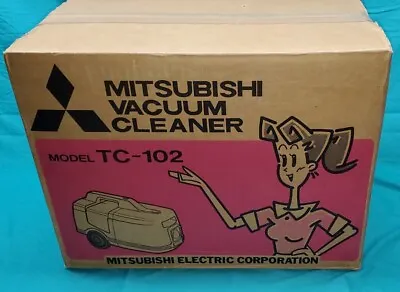 RARE Vintage MITSUBISHI Vacuum Cleaner Model TC-102 Made In Japan New In Box  • $597.08