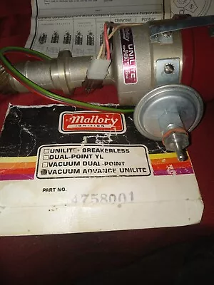 Mallory Unilite Electronic Ignition System 1758001 • $225