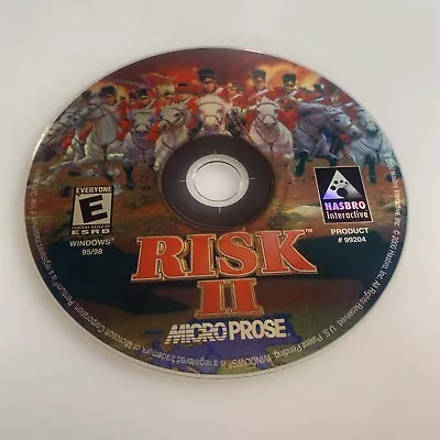 Risk 2 PC CD-ROM Game By Atari Windows 95/98 Disc Only Zad • $6.65