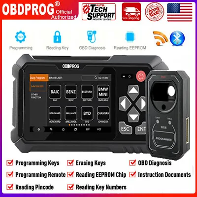 Car Key Programmer Immobilizer Pin Code Reader  Smart Keys Remote Program Tools • $449