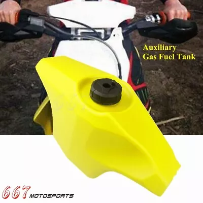 Dirt Bike 0.6 Gal Front Auxiliary Fuel Tank For Suzuki DR200 DR400 DRZ400 RM RMZ • $99.18