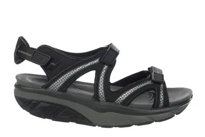 MBT Lila 6 Sport Sandal -Black/Charcoal - Women's Size 5-5.5 (EU 36)   • $131.97