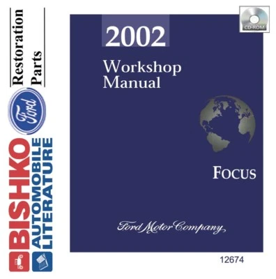 $34.19 • Buy 2002 Ford Focus Shop Service Repair Manual CD
