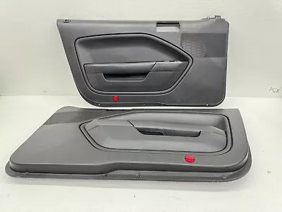 2005-2009 OEM Ford Mustang Charcoal Black Base Front Door Panels |U6453 • $200