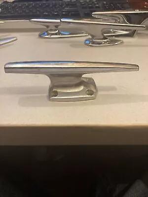 Vintage 6” Torpedo Shaped Boat Cleat Chrome Plated • $35