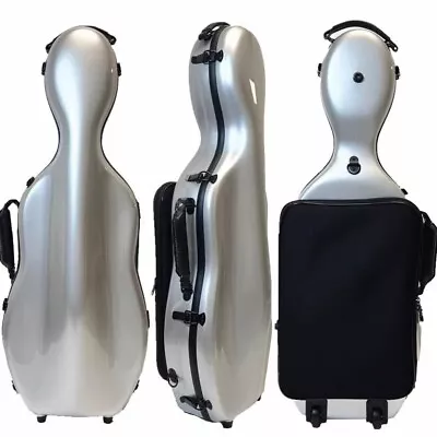 Best Gray Viola Case Adjustableglass Fiber Viola Case For Viola 15 -17 Inch • $129