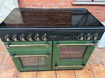 Rangemaster 110 - Green.Used Gas Cooker • £300