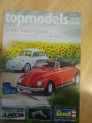 £5 • Buy Revell Top Models Catalogue 2013-2014. In German And English. 14 Pages.