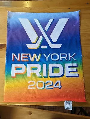 NEW Authentic PWHL New York Pride Rally TOWEL • $9.95