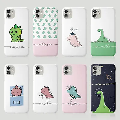 Tirita Personalised Phone Case For IPhone 14 13 11 12 8 SE  Kawaii Dinosaur Dino • £4.97