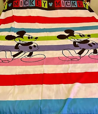 Disney Mickey Striped Shower Curtain • $8.96