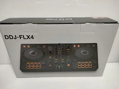Pioneer DDJ-FLX4 2-Channel Serato Lite Rekordbox Software DJ Controller Black • $760.71