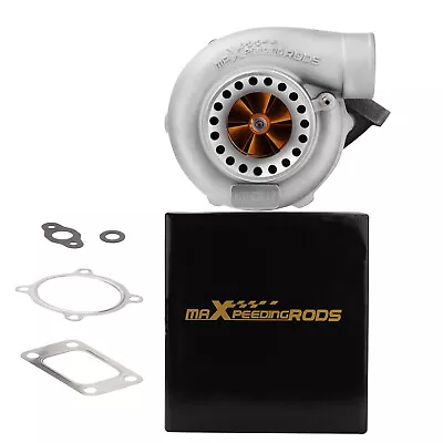 Billet GT3582 GT35 GT3540 T3 Turbo Flange AR 0.63 Water+ Oil Cooled Turbocharger • $302