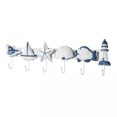 Nautical   Lighthouse Towel Coat Wall Hook Hanger Keys Holder Hanger • £11.56