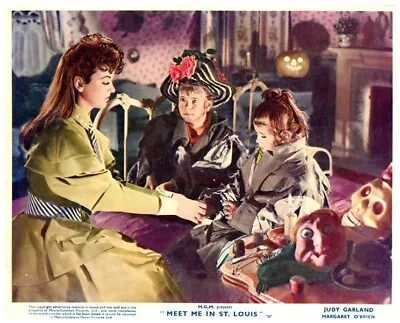 Meet Me In St. Louis Original Lobby Card Joan Carroll Margaret O'Brien Halloween • £28.94