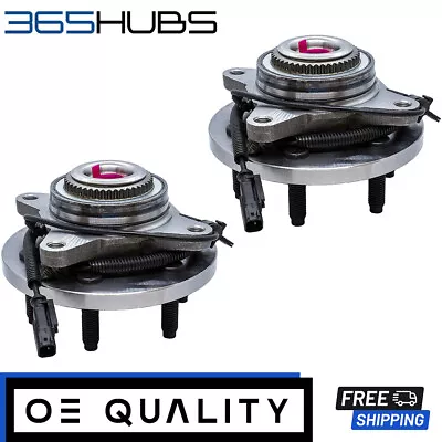 2x Front Wheel Bearing Hub Assembly For 2011 2012 2013 2014 Ford F-150 4WD W/ABS • $122.99