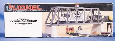 Lionel 6-12772 O And O-27 Illuminated Extension Bridge With Rock Piers • $19.95