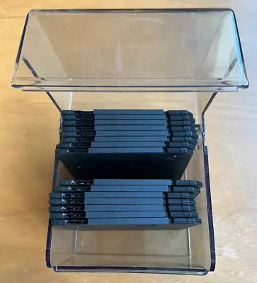 15x PC Line HD Floppy Disks 3.5  1.44Mb. Formatted.  Disk Case And 12 Labels. • £7