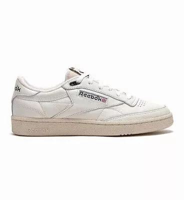 Reebok Club C 85 Vintage LifeStyle Shoes Cream Black  ID9262 • $193.27