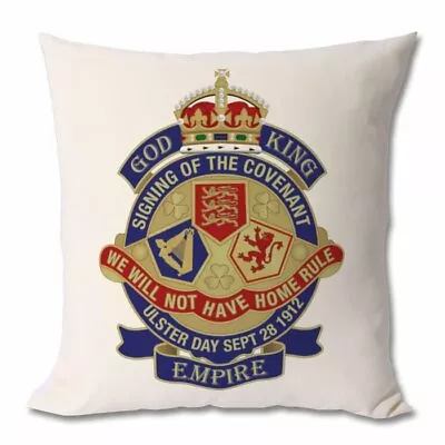 *New Limited Edition Ulster Covenant Cushion • £19.99